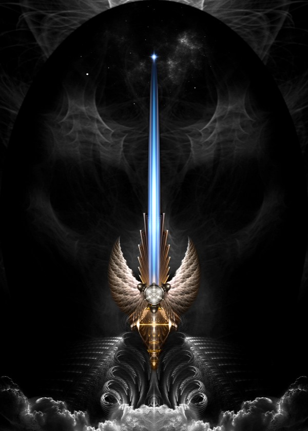 Angel Wing Sword Of Arkledious DGS by xzendor7